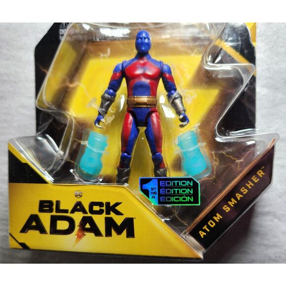 DC Black Adam Atom Smasher 1st Edition 4" Action Figure )Spin Masters, 2021) New - Picture 3 of 9